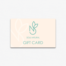 Load image into Gallery viewer, Image of a Soul Natural gift card
